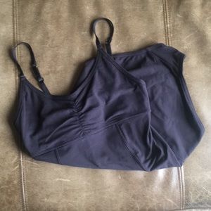 Ivivva Black bodysuit/leotard.